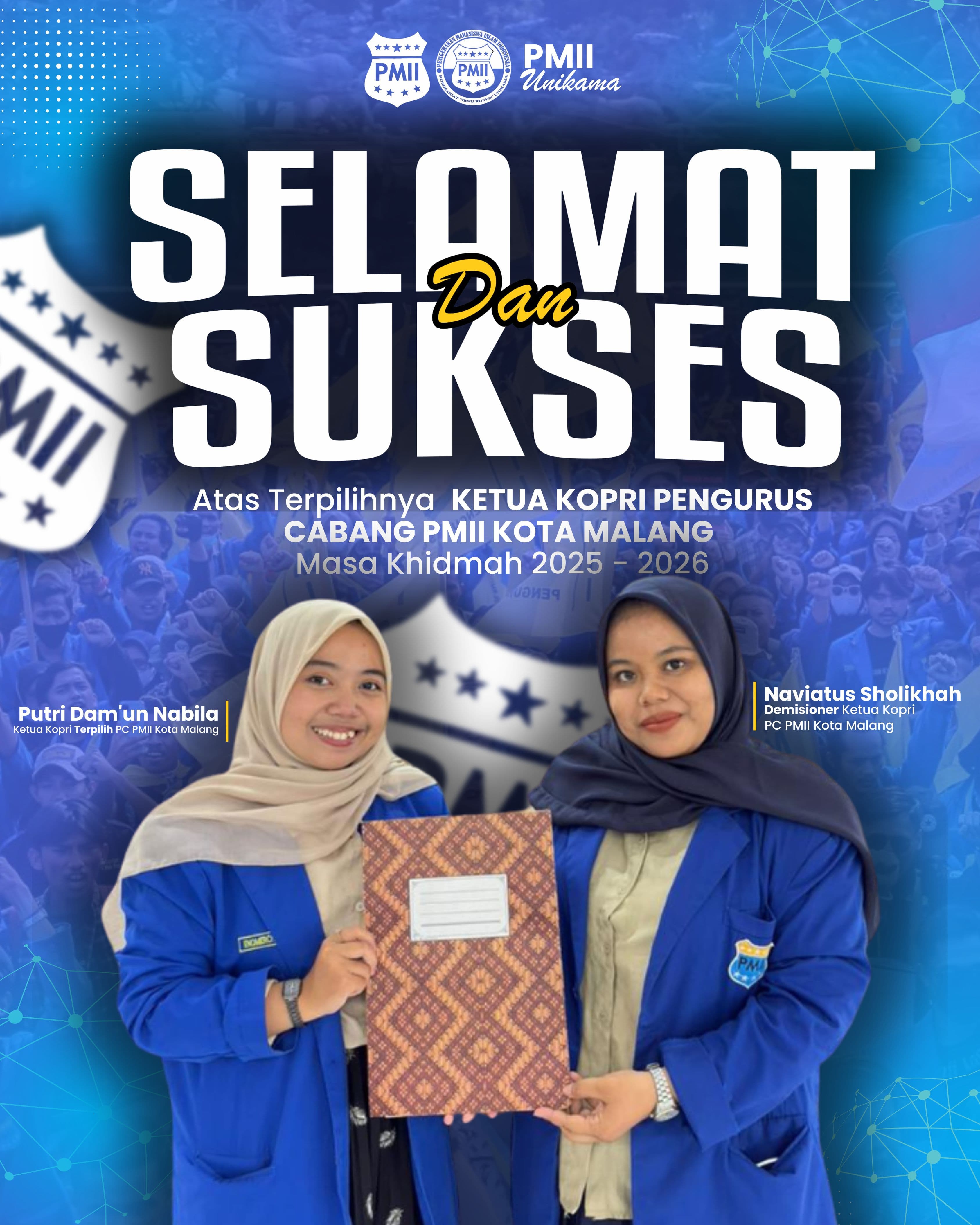 Terpilihnya Ketua Kopri Cabang PMII Kota Malang